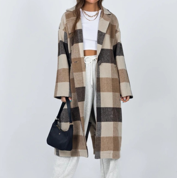 Princess Polly Jackets & Blazers - Princess Polly Penelope Coat